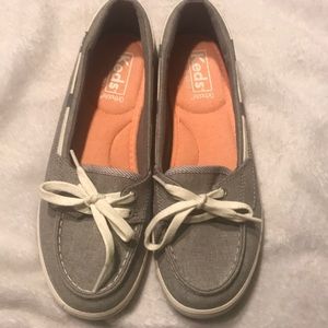 KEDS CHARTER CHAMBRAY WOMEN'S BOAT SHOE